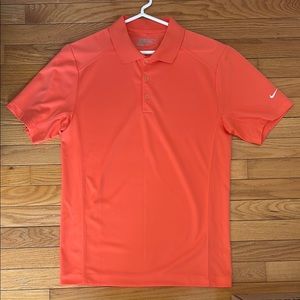 Nike Golf Men's Orange Polo Shirt